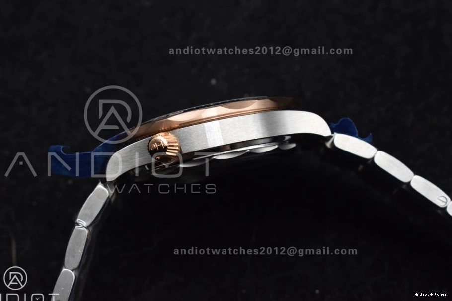 Black Ceramic A SS 300M Edition RG on Seamaster SS Best 1:1 Diver VSF Dial Black TopPick 1084 Bracelet 0117